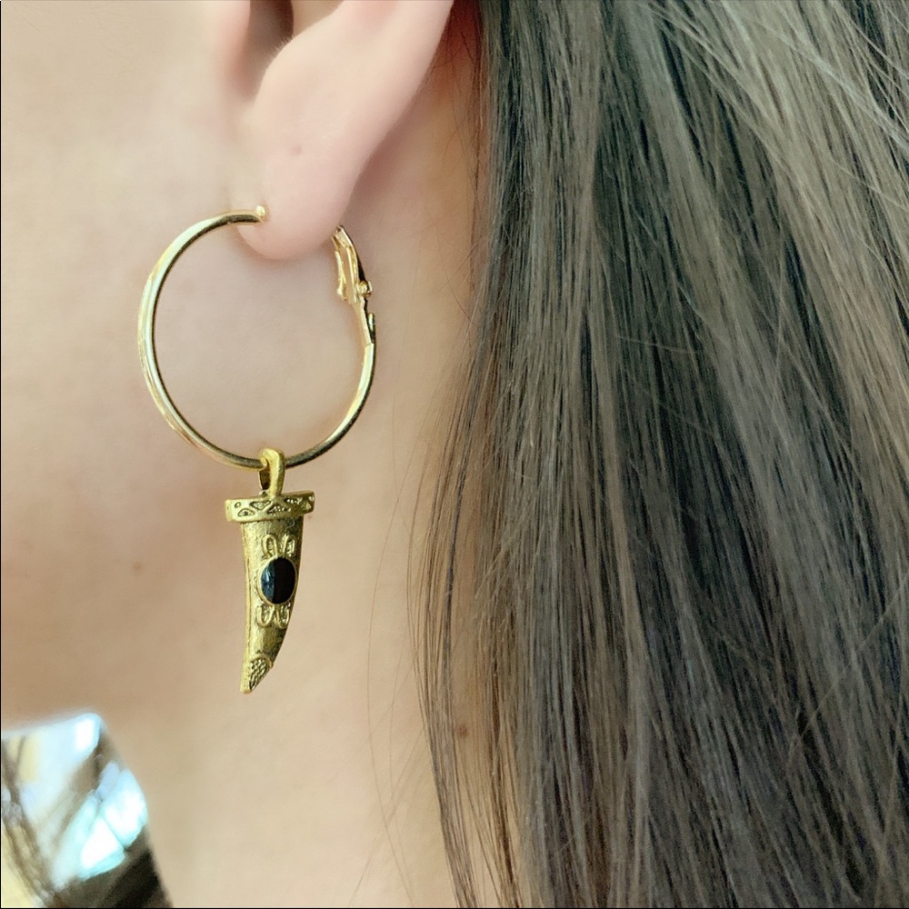NWT KATY GINGER DESIGNS Hoops